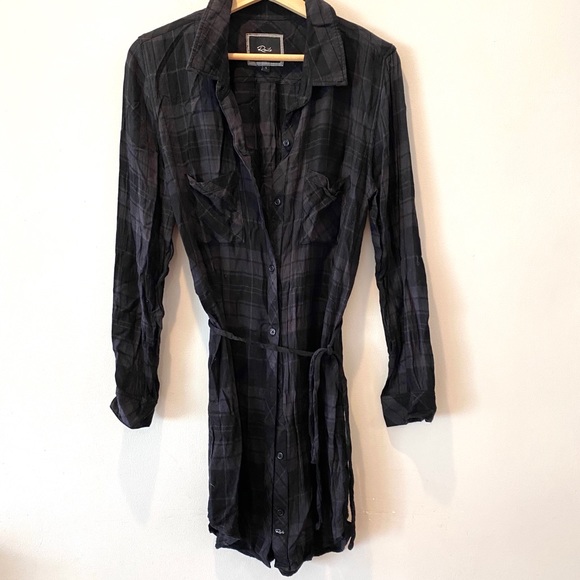 RAILS Nadine Plaid Shirt Dress - Picture 3 of 7